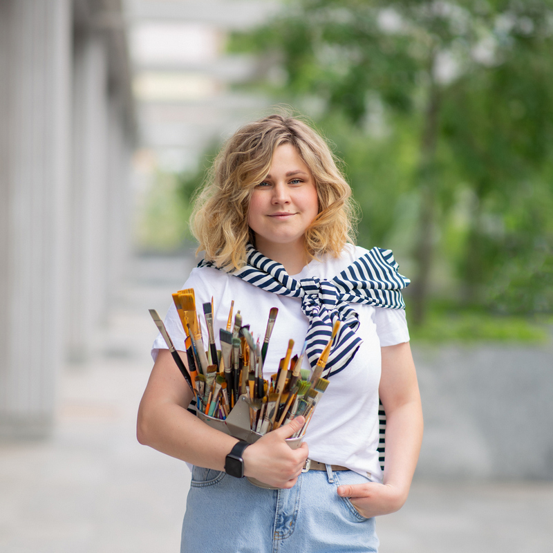 Anna Rykova художниця Анна Рикова